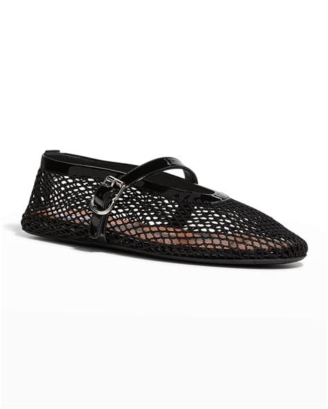 alaia mesh mary jane